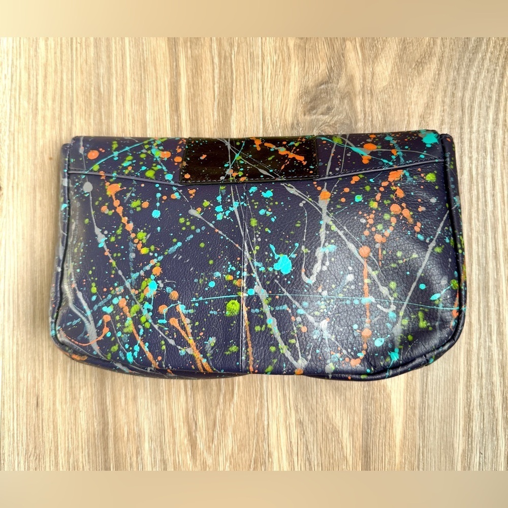 Walter Baker Paint Splatter Clutch – NWT - Picture 3 of 6